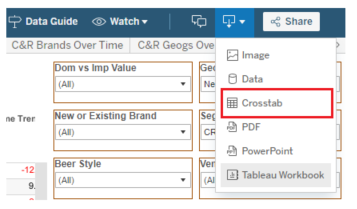 What's the Best Way to Download a Column & Row Chart from a Dashboard?